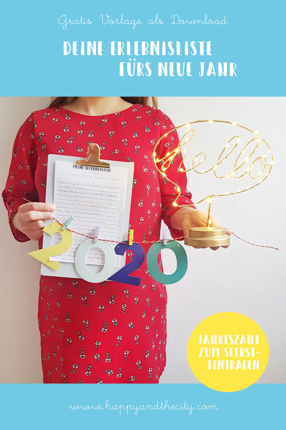 GRATIS VORLAGE FÜR DEINE ERLEBNIS-LISTE FÜRS NEUE JAHR [ KOSTENLOSER DOWNLOAD&nbsp;]
