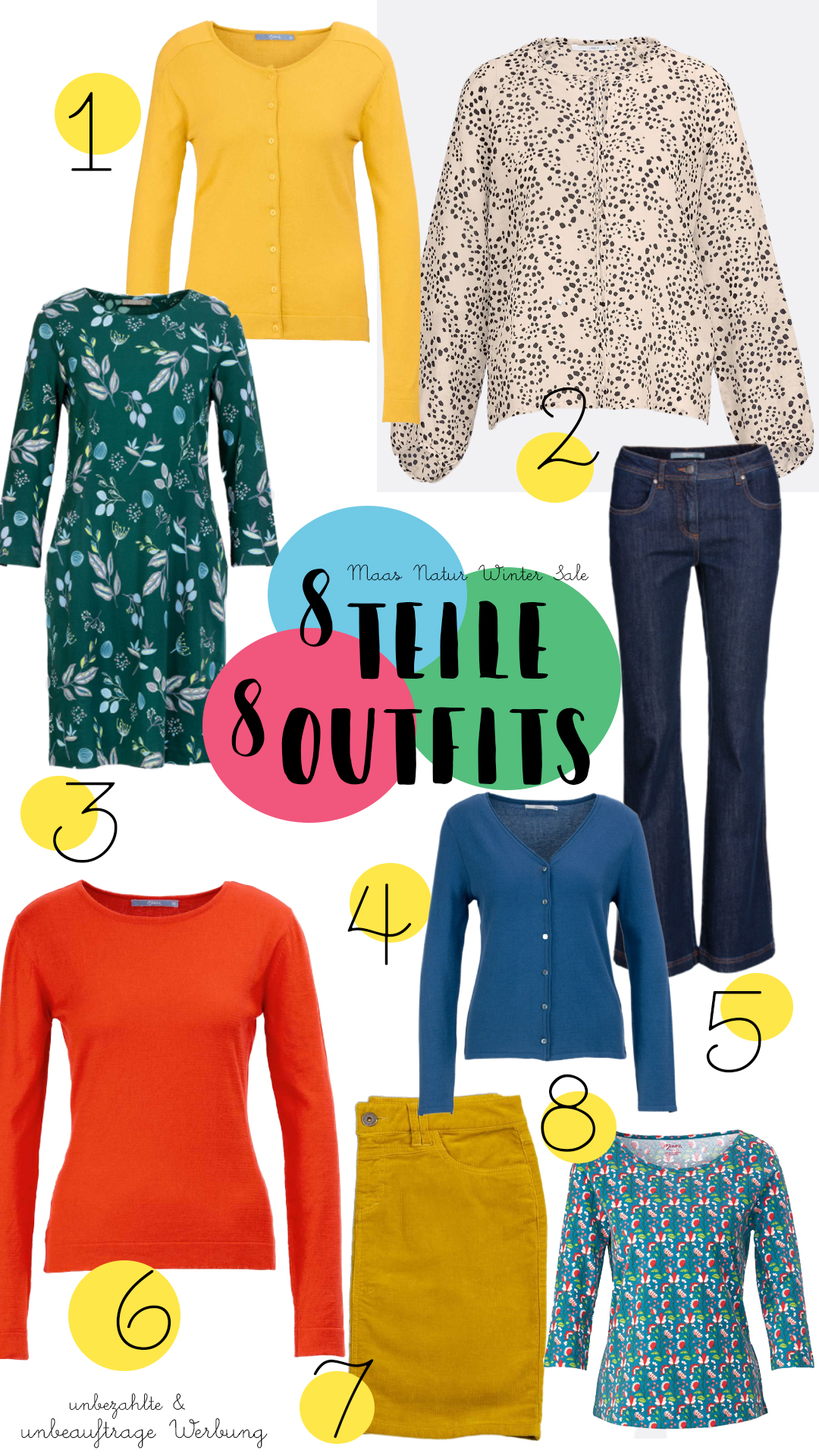 Fair Fashion Inspiration: Bunte Schnäppchen aus dem Maas Natur Sale [unbezahlte & unebauftragte&nbsp;Werbung]